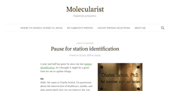 Desktop Screenshot of molecularist.com